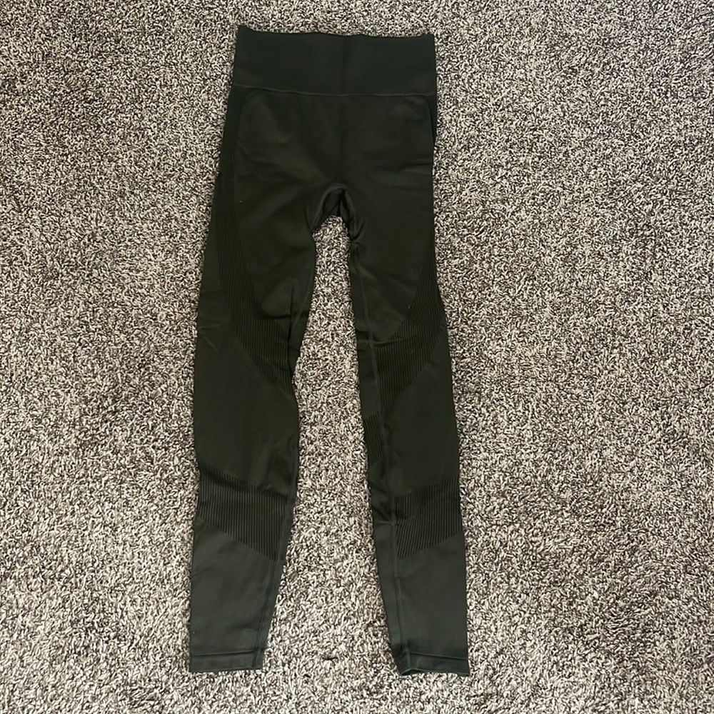 Army green PINK active wear leggings